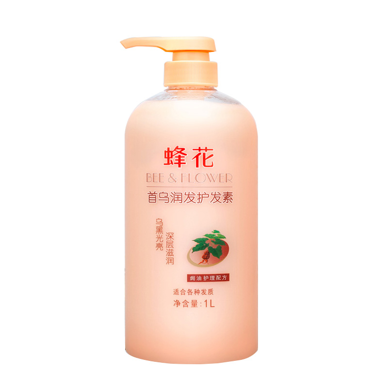 BEE&FLOWER 蜂花 护发素首乌 焗油 1L 18.9元（需用券）