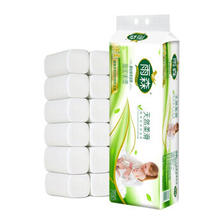 yusen 雨森 妇婴进口木浆卷纸6层加厚12卷*提卫生纸家用厕纸 妇婴12卷 6.9元
