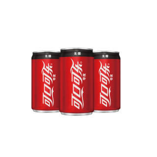 coca-cola 可口可乐 零度 zero 碳酸饮料 200ml*12罐 整箱装 摩登罐