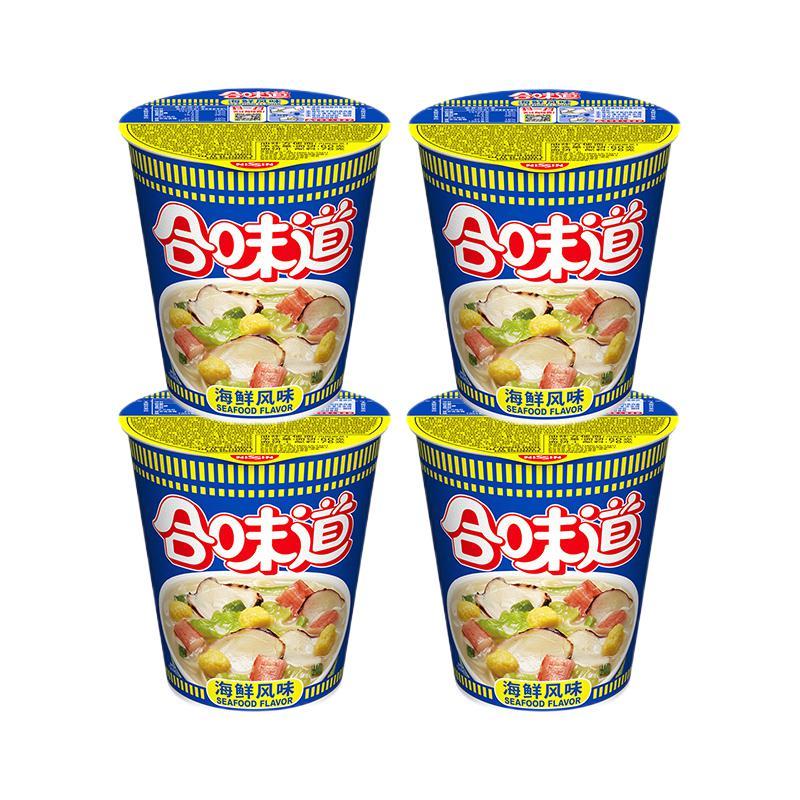 CUP NOODLES 合味道 方便面 海鲜风味912gX1箱 45.79元