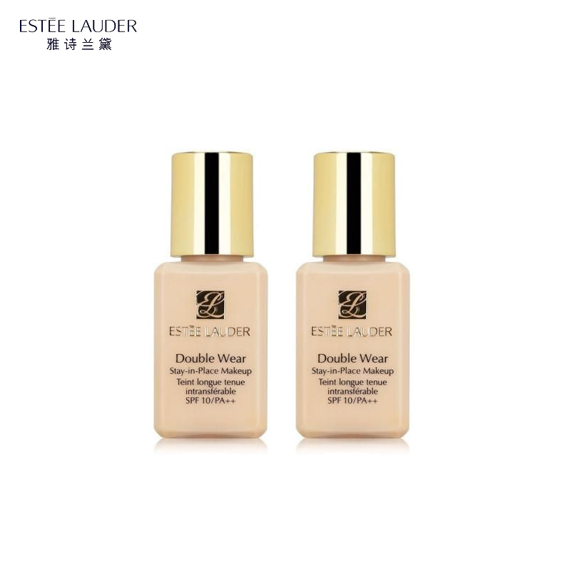 ESTEE LAUDER 雅诗兰黛 DW持妆粉底液 持久遮瑕 #1C1 15ml*2瓶装 118.96元