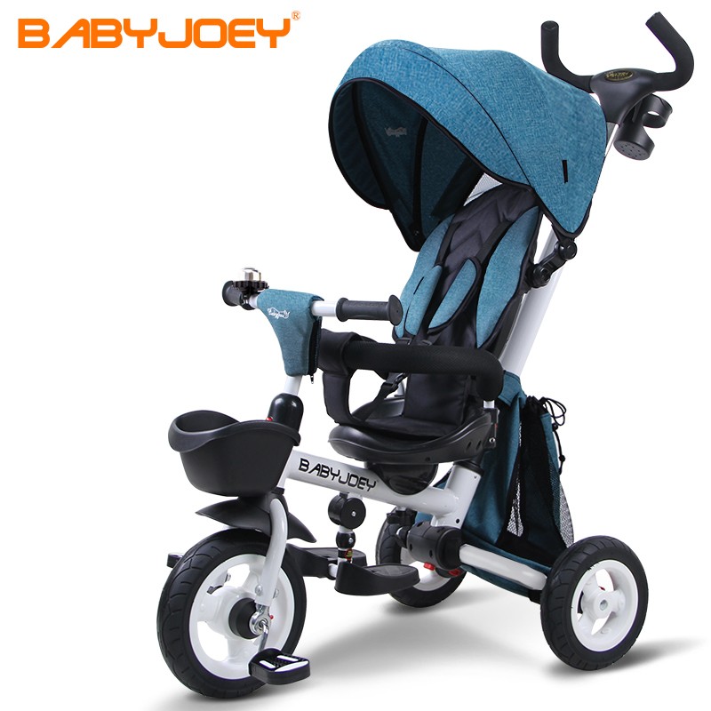 Babyjoey 璀璨系列 TT56 儿童手推三轮车 荣誉蓝 442.8元（需用券）