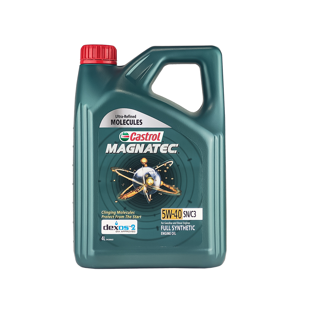 Castrol 嘉实多 磁护全合成机油MAGNATEC 5W-40 SN/C3 4L/桶韩国进口 170.24元