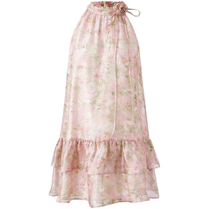 13日10点：Ledin 乐町 挂脖连衣裙 97元包邮（超V会员价更低）