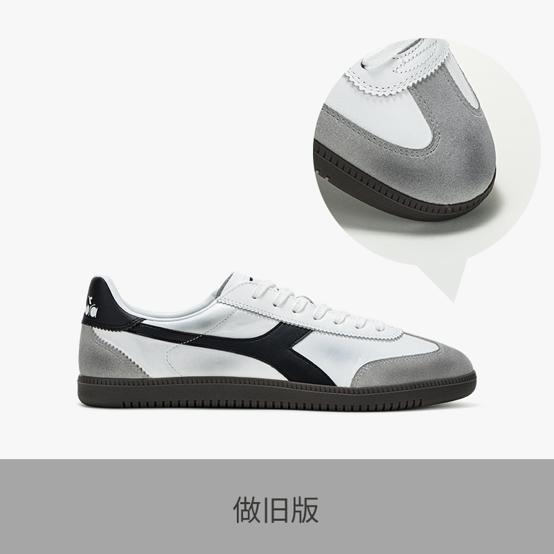 diadora 迪亚多纳 男女T头鞋做旧板鞋德训鞋Saunter OG 434元