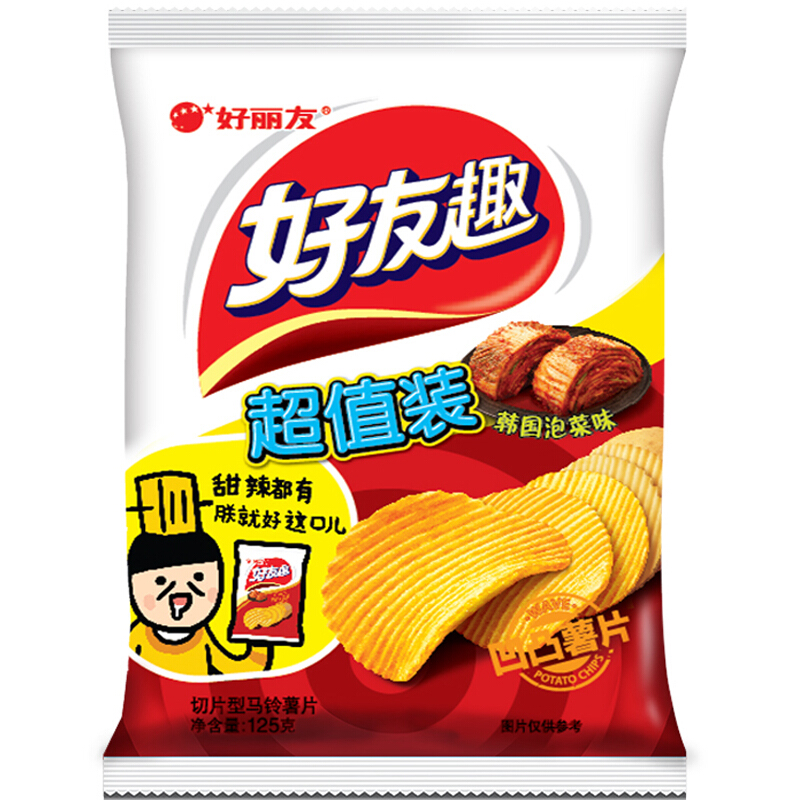 Orion 好丽友 好友趣 韩国泡菜味 125g 7.5元（需买2件，需用券）