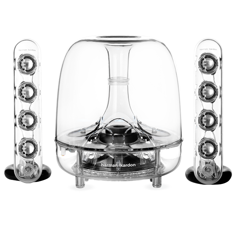 PLUS会员、需首购：Harman Kardon 哈曼卡顿 SoundSticks III 水晶三代 2.1声道 1073.01