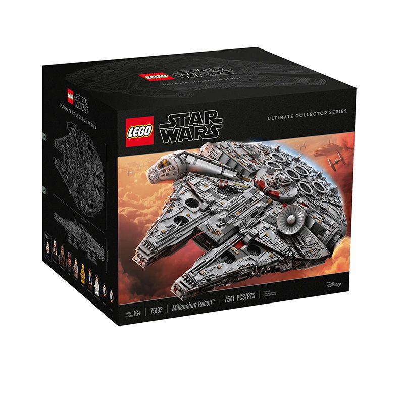 26日20点、百亿补贴：LEGO 乐高 Star Wars星球大战系列 75192 豪华千年隼号 3469元