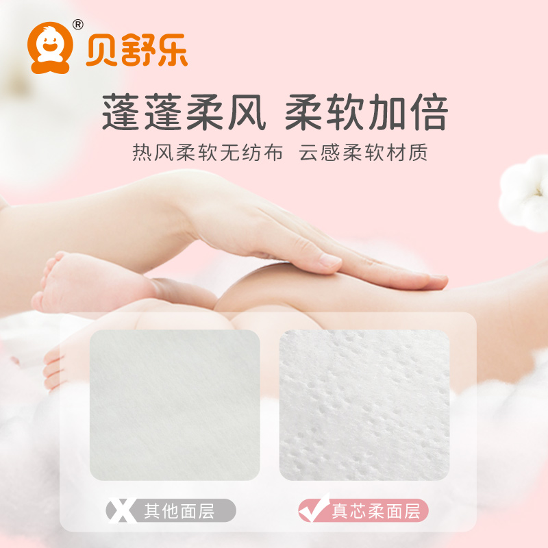 Besuper 贝舒乐 真芯柔系列 纸尿裤 M6片 4.9元