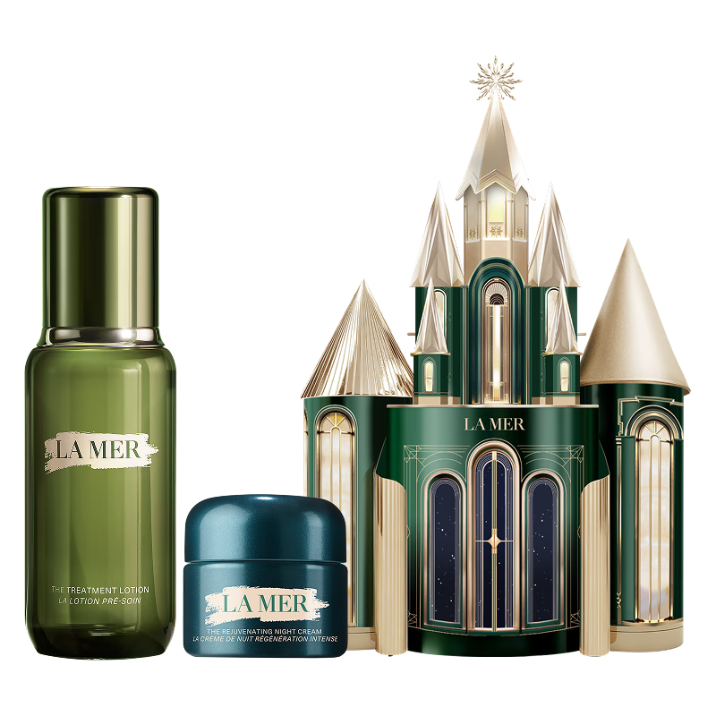 LA MER 圣诞奇迹城堡明星礼盒（精萃水+晚霜） 2779元（返710值得买积分，需凑
