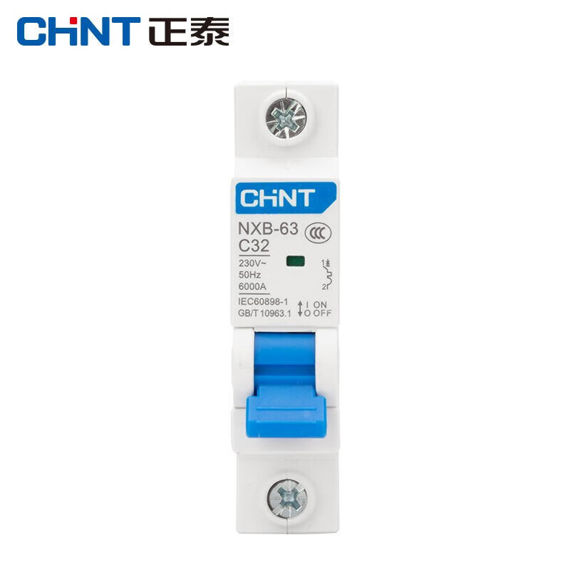 CHNT 正泰 NXB-63 家用空气开关 小型断路器过载保护器 1P C10 5.74元