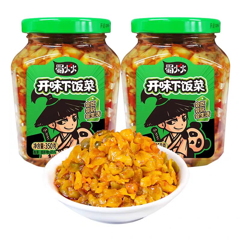 88VIP：吉香居 蜀火火开味下饭菜 350g＊2瓶 14.15元包邮（需领券）