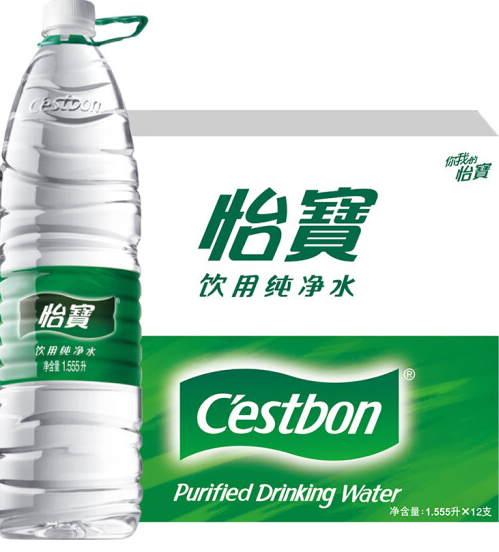 C'estbon 怡宝 纯净水 1.555L*12瓶 ￥25.44