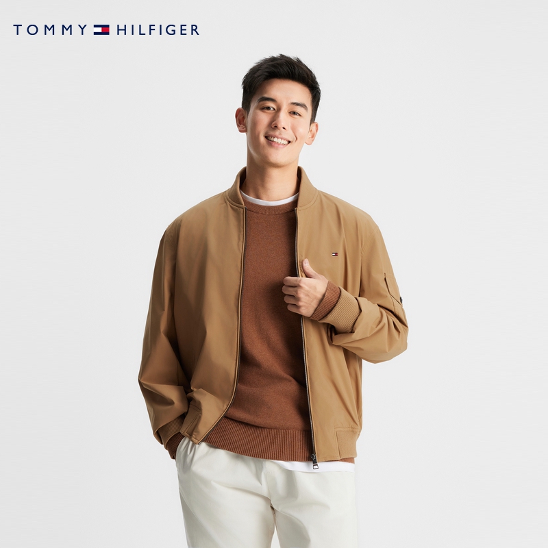 TOMMY HILFIGER 男装棒球领夹克 MW0MW32802 1119.7元