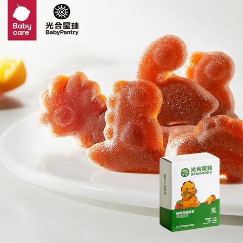 PLUS会员：BabyPantry 光合星球 侏罗纪队长棒棒果糕 香蕉草莓味 45g 4.68元（需