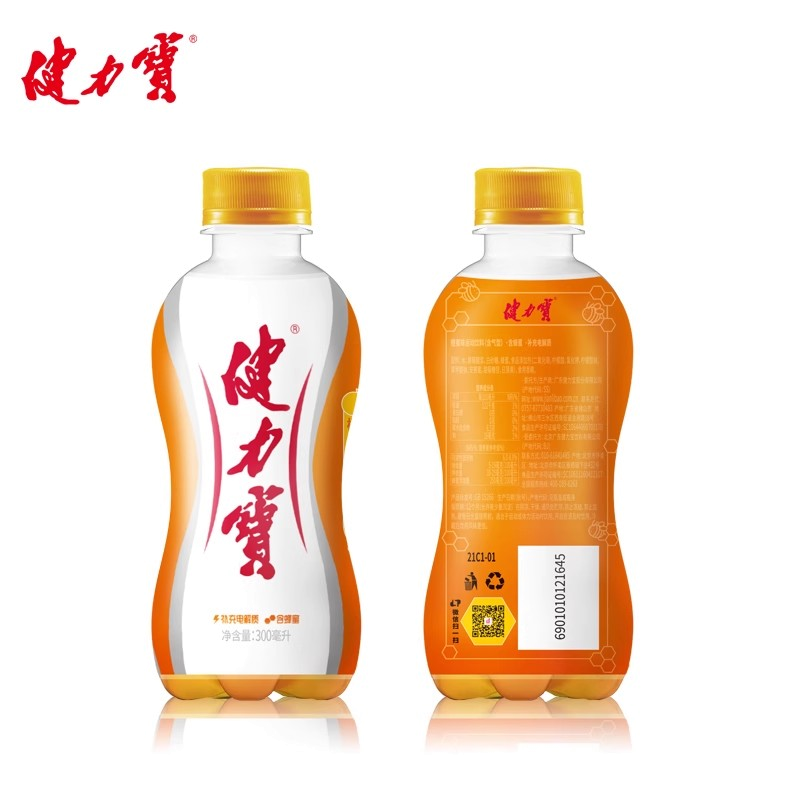 JIANLIBAO 健力宝 运动饮料 橙蜜味300ml*12瓶 ￥20.9