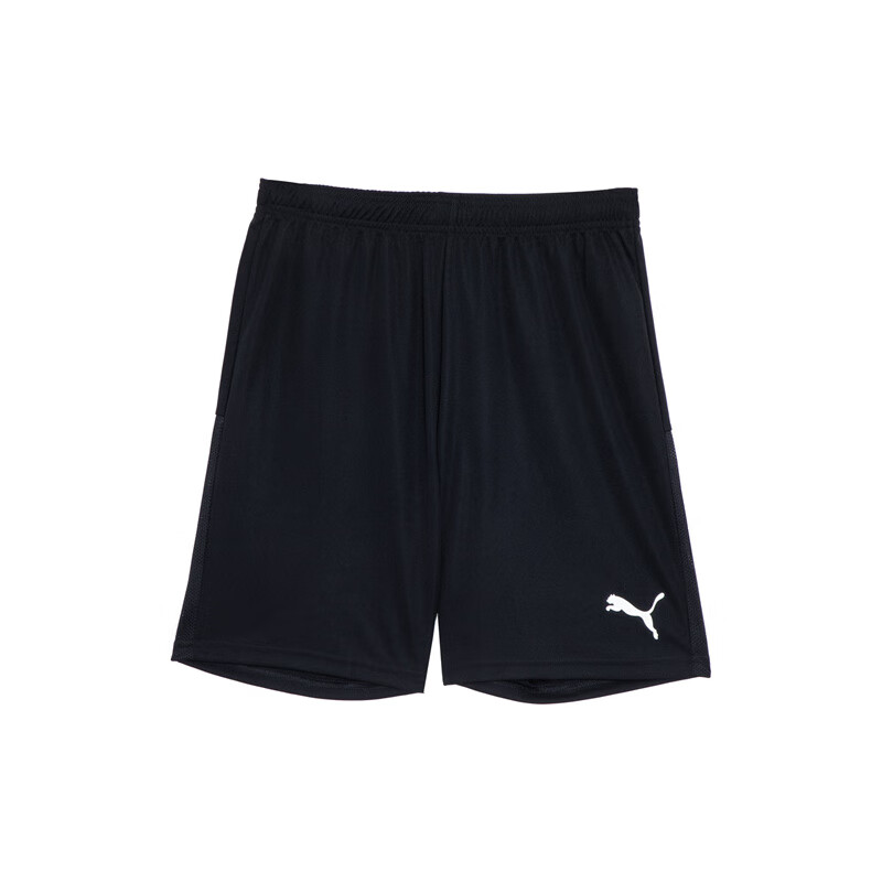 PUMA 彪马 官方 新款男子网眼布拼接运动短裤 TEAMGOAL 23 KNIT 704262 黑色-03 M(175/7