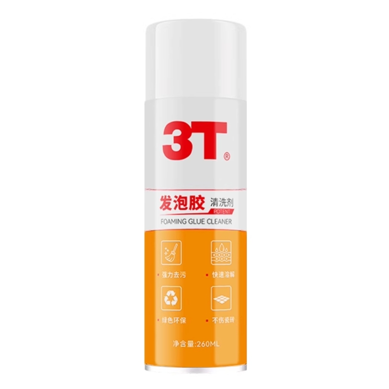 3T 发泡胶清洗剂 260ml 1瓶 9.9元包邮（需用券）