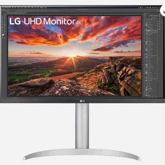 LG 27UP650-W 27 4K HDR IPS FreeSync 显示器 开箱版 2.9折 $158.4（约1159.38元）