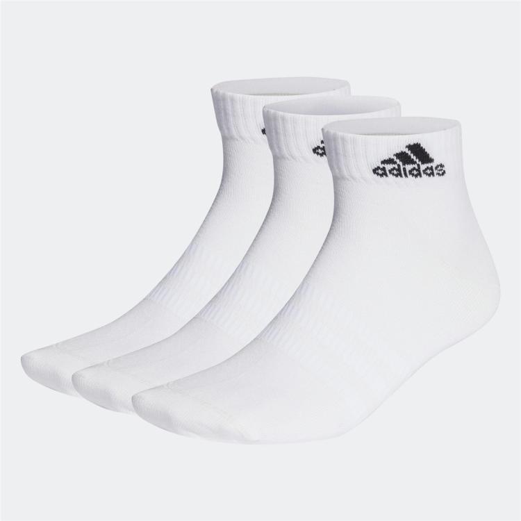 限尺码：adidas 阿迪达斯 T SPW ANK 3P 男女款运动袜 46元