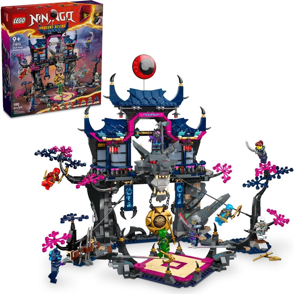 LEGO 乐高 Ninjago幻影忍者系列 71813 恶狼面具暗影道场 764元（需用券）