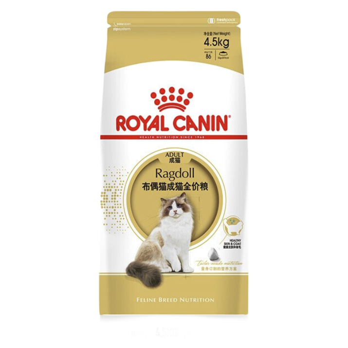 ROYAL CANIN 皇家 RA32布偶猫成猫猫粮 4.5kg 172.31元（需用券）