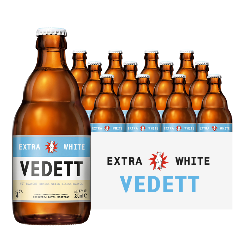 VEDETT 白熊 比利时原瓶进口 精酿啤酒 临期 330mL 12瓶 77.21元（需用券）