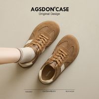 Agsdon 奥古狮登 女士厚底德训鞋 ￥96.99