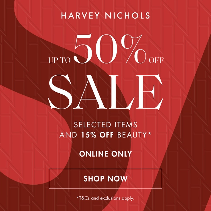 Harvey Nichols US：时尚上新热卖！低至5折 入手西太后、大王等 美妆8.5折