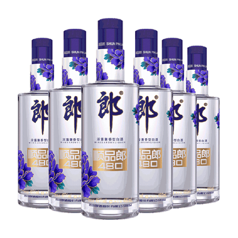 LANGJIU 郎酒 蓝顺 顺品480 45%vol 兼香型白酒 ￥370.5