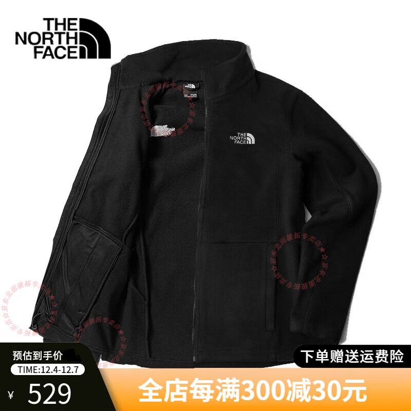 THE NORTH FACE 北面 男子抓绒衣 NF0A4NA3-JK3 黑色 XL ￥509