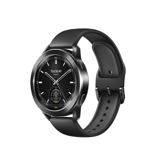 以旧换新补贴、PLUS会员：Xiaomi 小米 Watch S3 蓝牙版 智能手表 47mm 黑色 氟橡