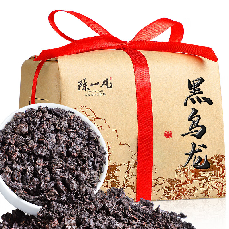 陈一凡 一级黑乌龙茶 纸包装 250g 19.5元