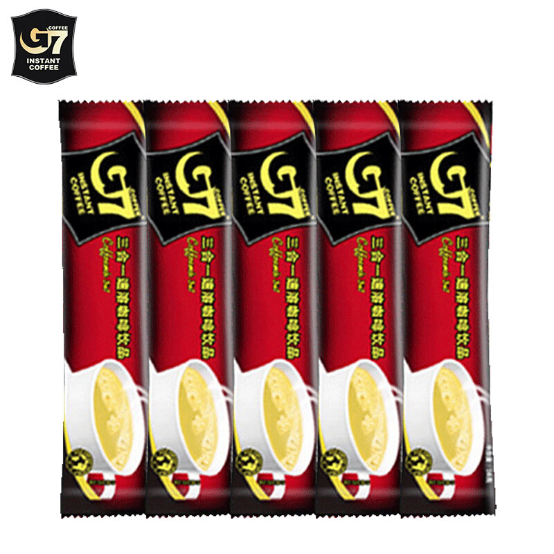 G7 COFFEE G7咖啡16g/袋越南进口三合一速溶咖啡饮品 16g*30条 25.8元（需用券）