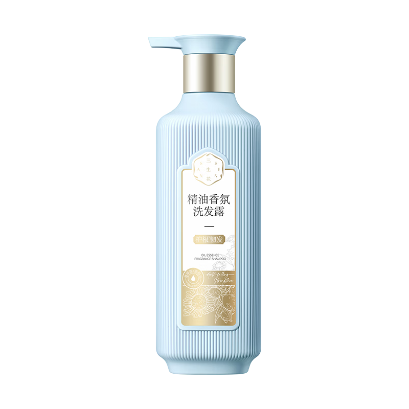 三生花 百雀羚防断发洗发水精油香氛护根韧发洗发露500ml持久留香男女士 19.