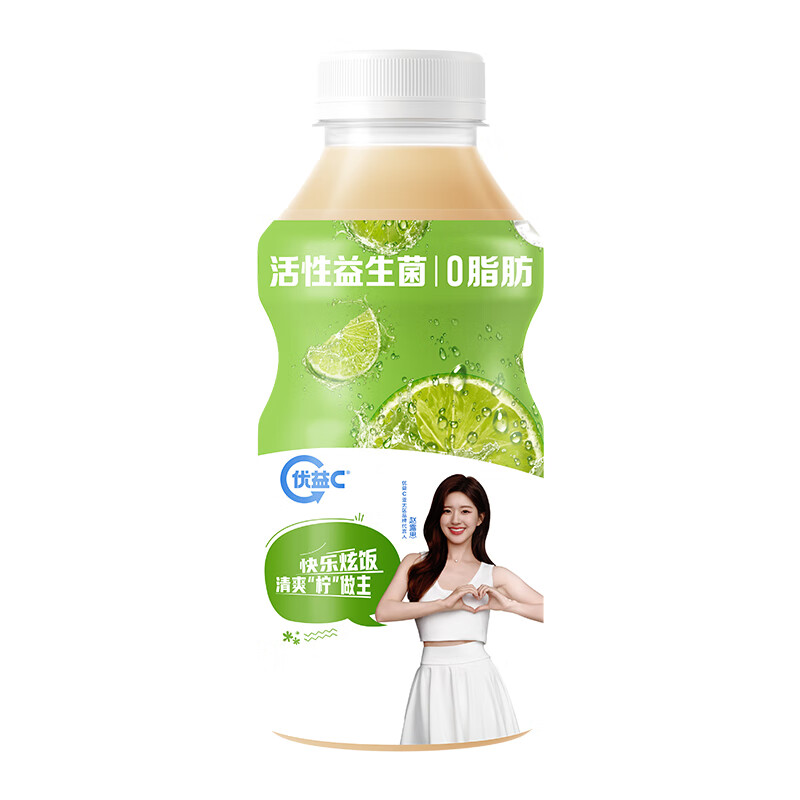 MENGNIU 蒙牛 优益C柠檬椰活菌益生菌乳饮品330gx4瓶 10.58元（需买6件，需用券