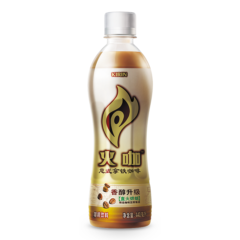 怡宝 麒麟（KIRIN）火咖 意式拿铁咖啡饮料 440ml*15 整箱装 79.11元（合26.37元/