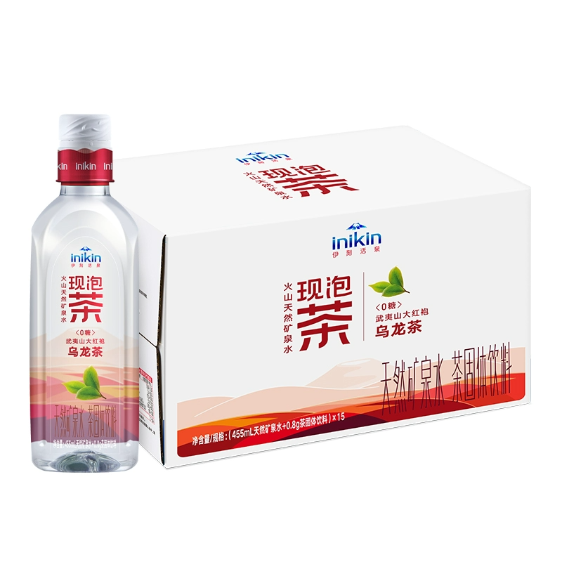 折1.9亓/瓶 伊利伊刻现泡乌龙茶455ml*15瓶 券后29.9元