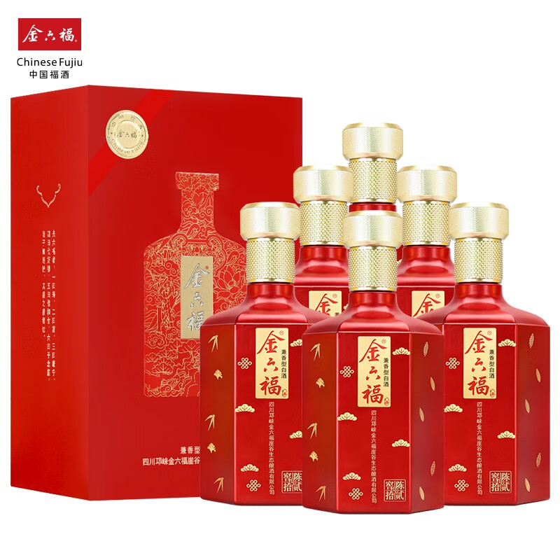 金六福 中国福酒 500ml 32元（需用券）