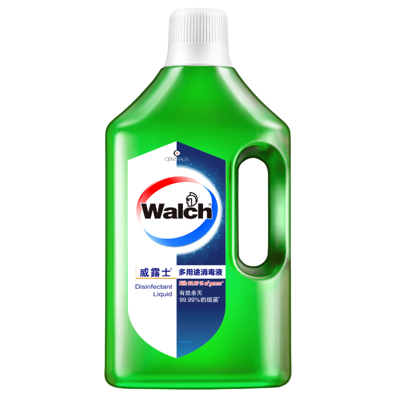 Walch 威露士 衣物家居消毒液1L*2瓶 杀菌99.999% 19.95元（需买2件，需用券）