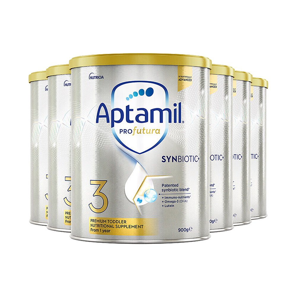 Aptamil 爱他美 升级版白金 婴幼儿奶粉 3段 900g*6 1250元