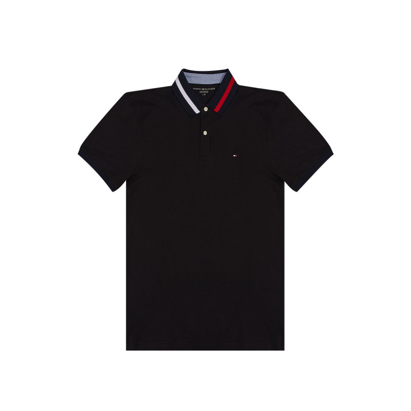 TOMMY HILFIGER 网球穿搭 男士短袖POLO78J8778商务休闲 284.05元