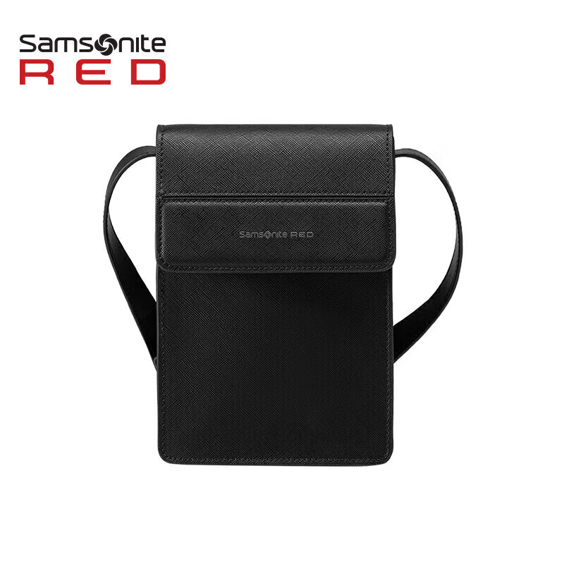 Samsonite 新秀丽 斜挎包男士商务单肩包时尚胸包多功能手机包QK1 315元（需用