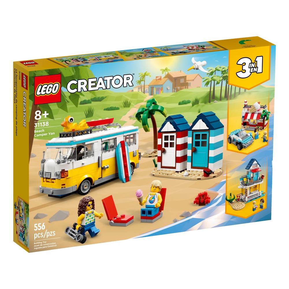 LEGO 乐高 Creator3合1创意百变系列 31138 海滩野营车 301.08元包邮（双重优惠）