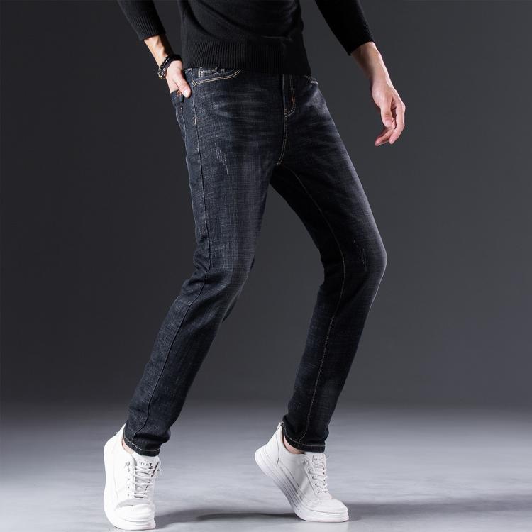 JEANSWEST 真维斯 男士时尚减龄牛仔裤 小脚弹力休闲裤 71元