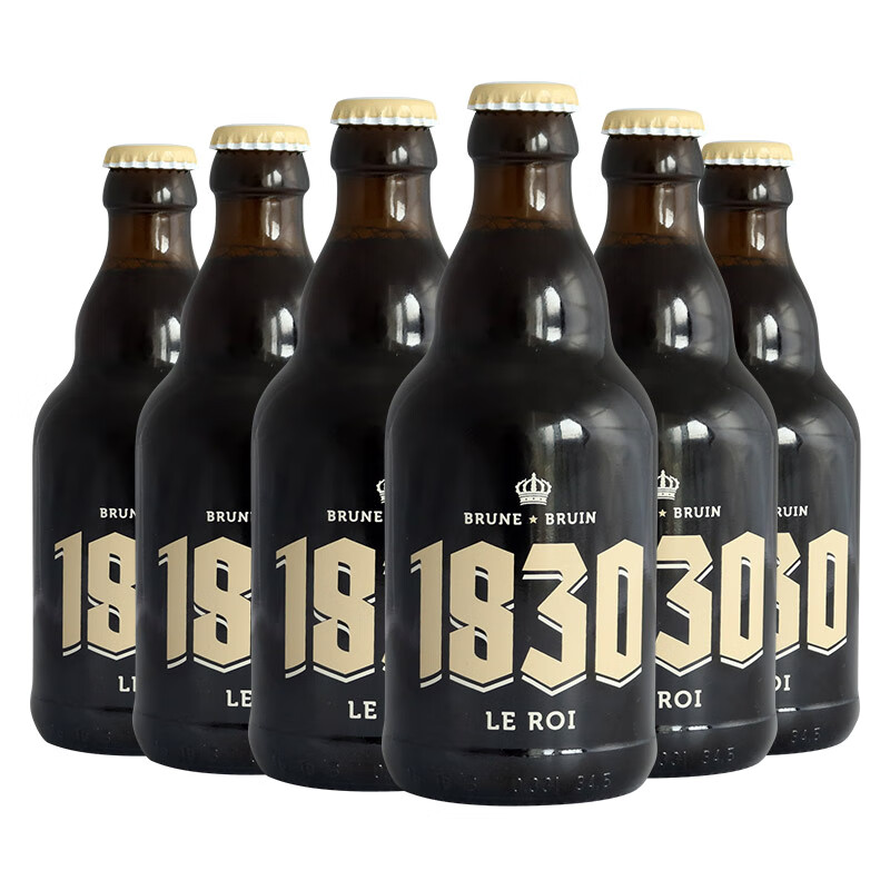 1830 口粮啤酒 精酿尝鲜 1830棕啤酒 330mL 6瓶 组合装 49.9元（需用券）