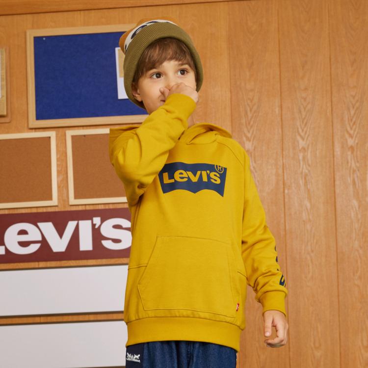 Levi's 李维斯 儿童落肩版型毛圈卫衣 80元（限量1000件）