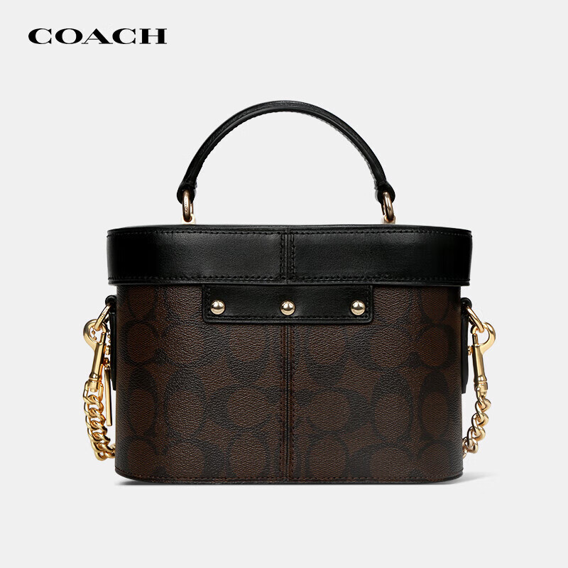 COACH 蔻驰 女士老花手提单肩斜挎盒子包78277 IMAA8 1277.9元（需用券）