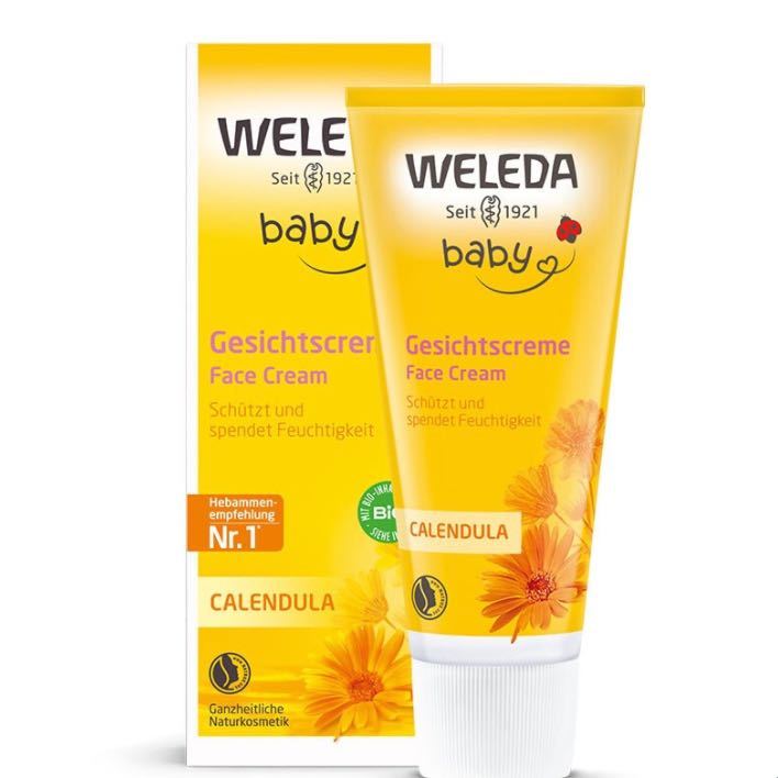 WELEDA 维蕾德 金盏花系列 婴儿面霜 50ml 24.08元