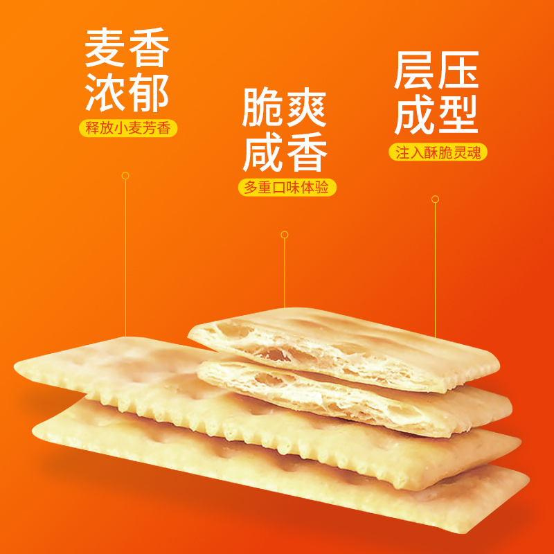 EDO Pack 中国香港EDO Pack苏打饼干（三口味）100g*3早餐零食儿童健康代餐 36.23